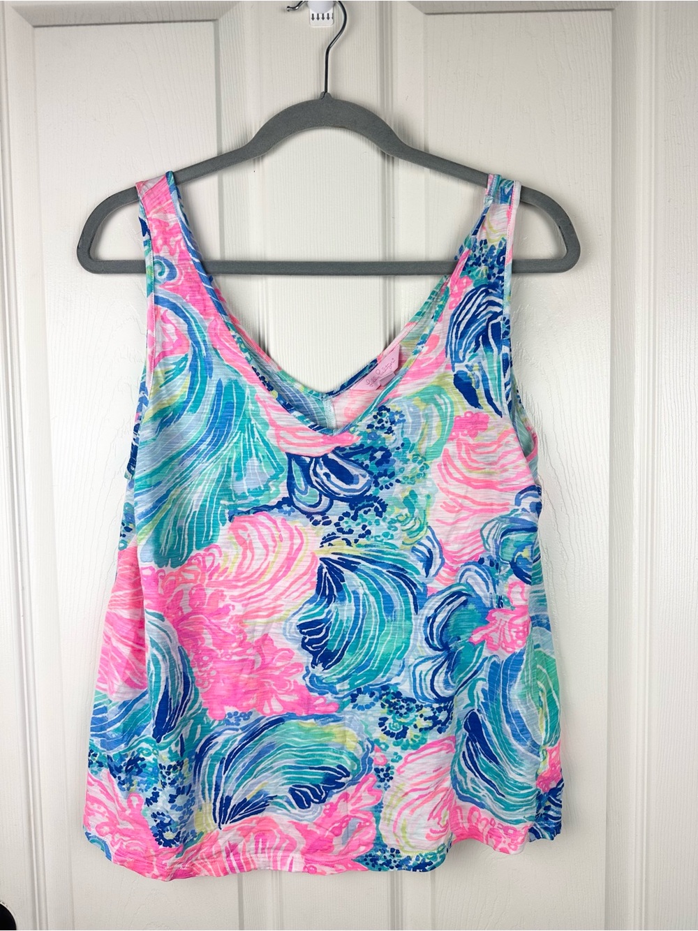 Lilly Pulitzer Gigi V-Neck Tank Top Medium
